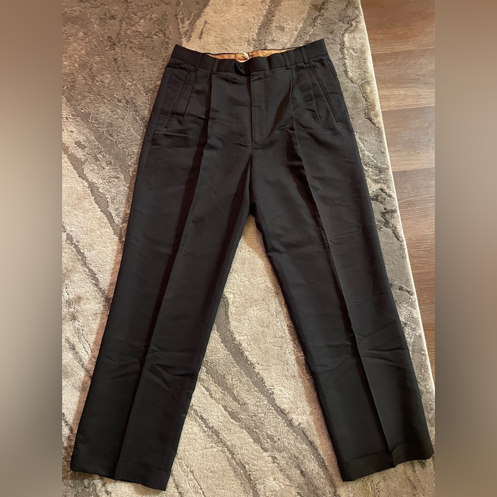 Classic Black Men's Dress Pants